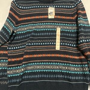 Men's Multicolor Striped Sweater